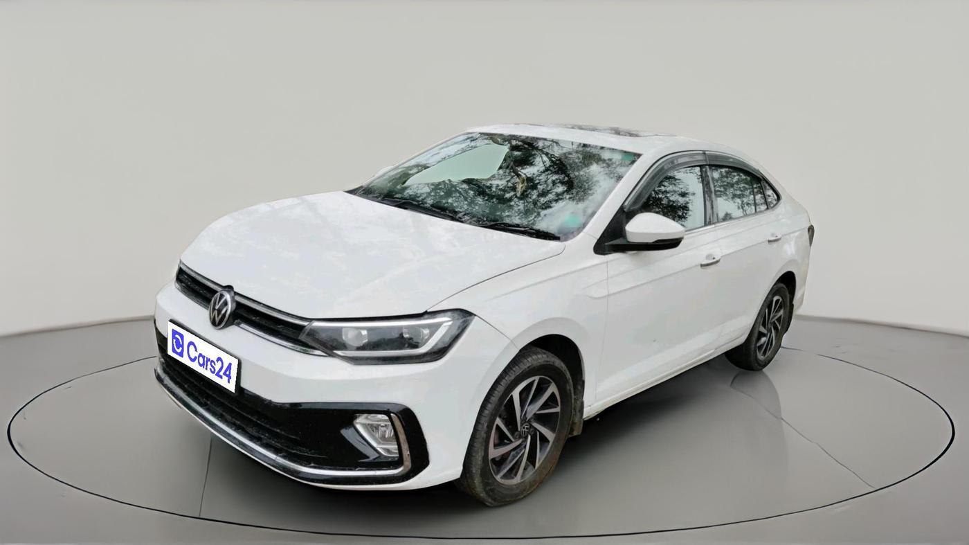 2023 Volkswagen VIRTUS TOPLINE TSI 1.0 AT, Petrol, Automatic, 1,13,497 km, exterior