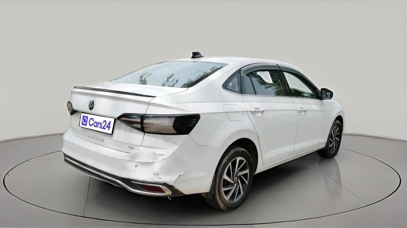 2023 Volkswagen VIRTUS TOPLINE TSI 1.0 AT, Petrol, Automatic, 1,13,497 km, exterior