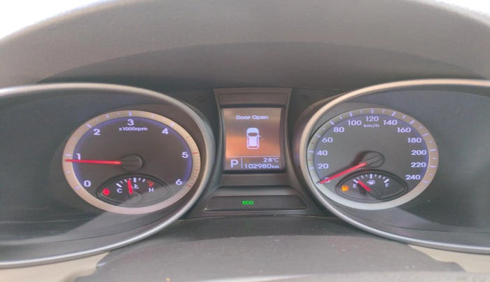 2017 Hyundai Santa Fe 2 WD AT, Diesel, Automatic, 1,12,803 km, interior