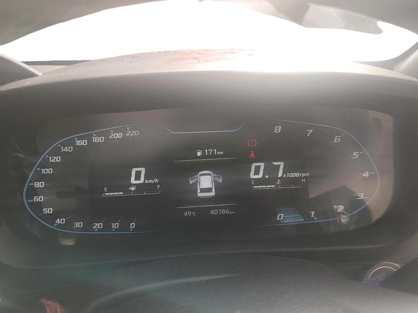 2023 Hyundai NEW I20 ASTA 1.2 MT, Petrol, Manual, 40,186 km, interior