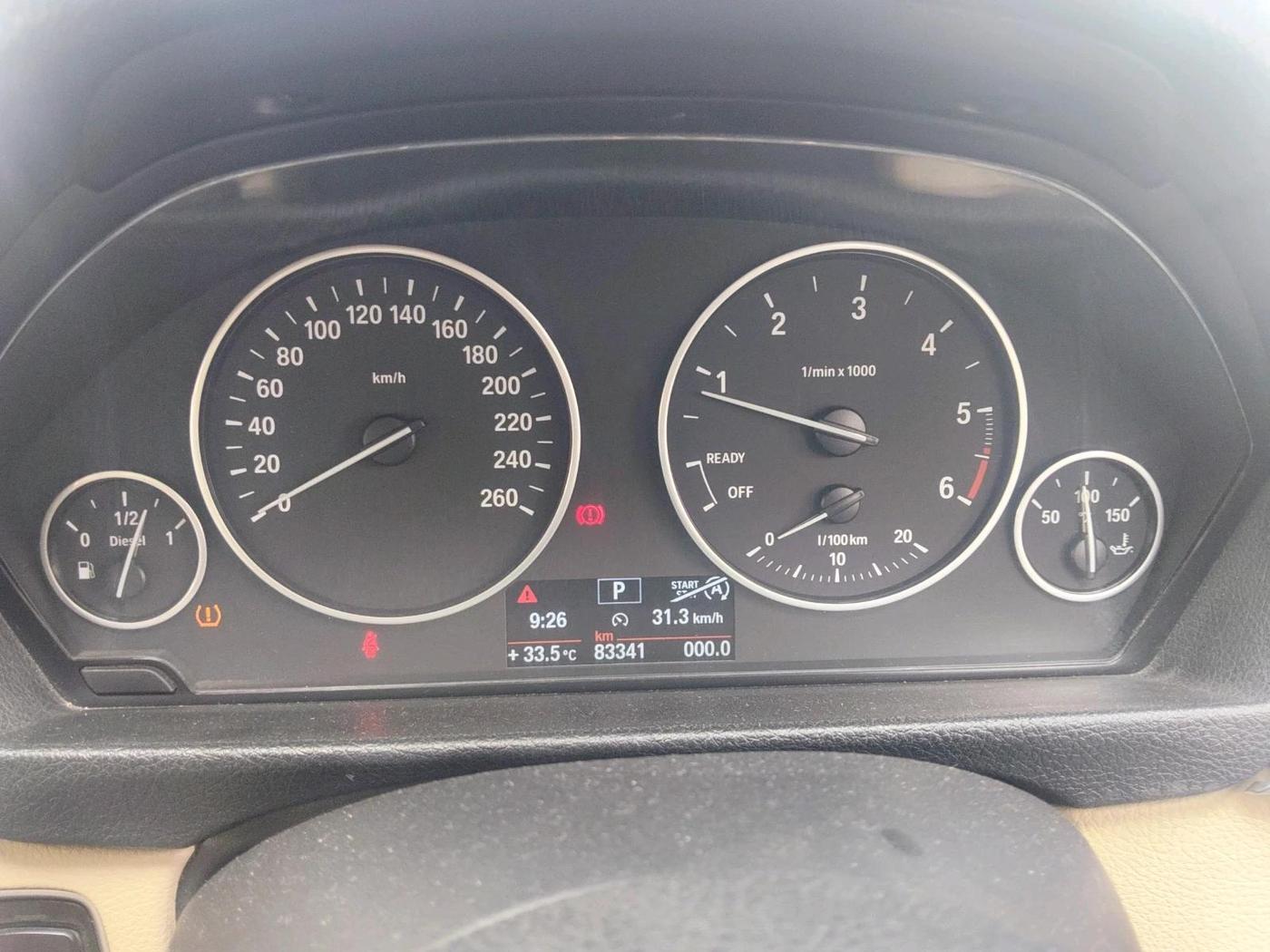 2013 BMW 3 Series 320d, Diesel, Automatic, 83,341 km, interior