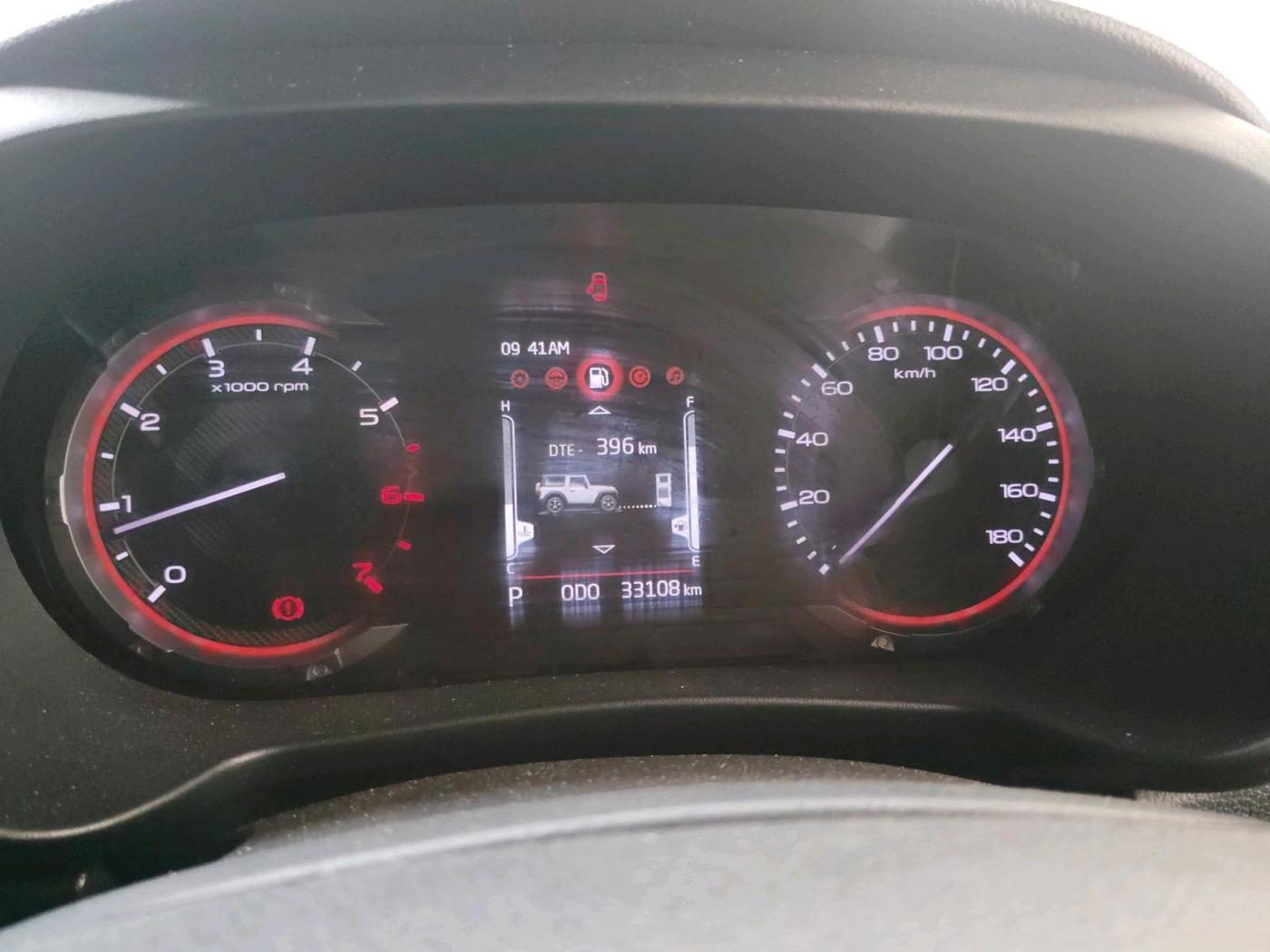 2023 Mahindra Thar LX P 2WD AT HT, Petrol, Automatic, 33,108 km, interior