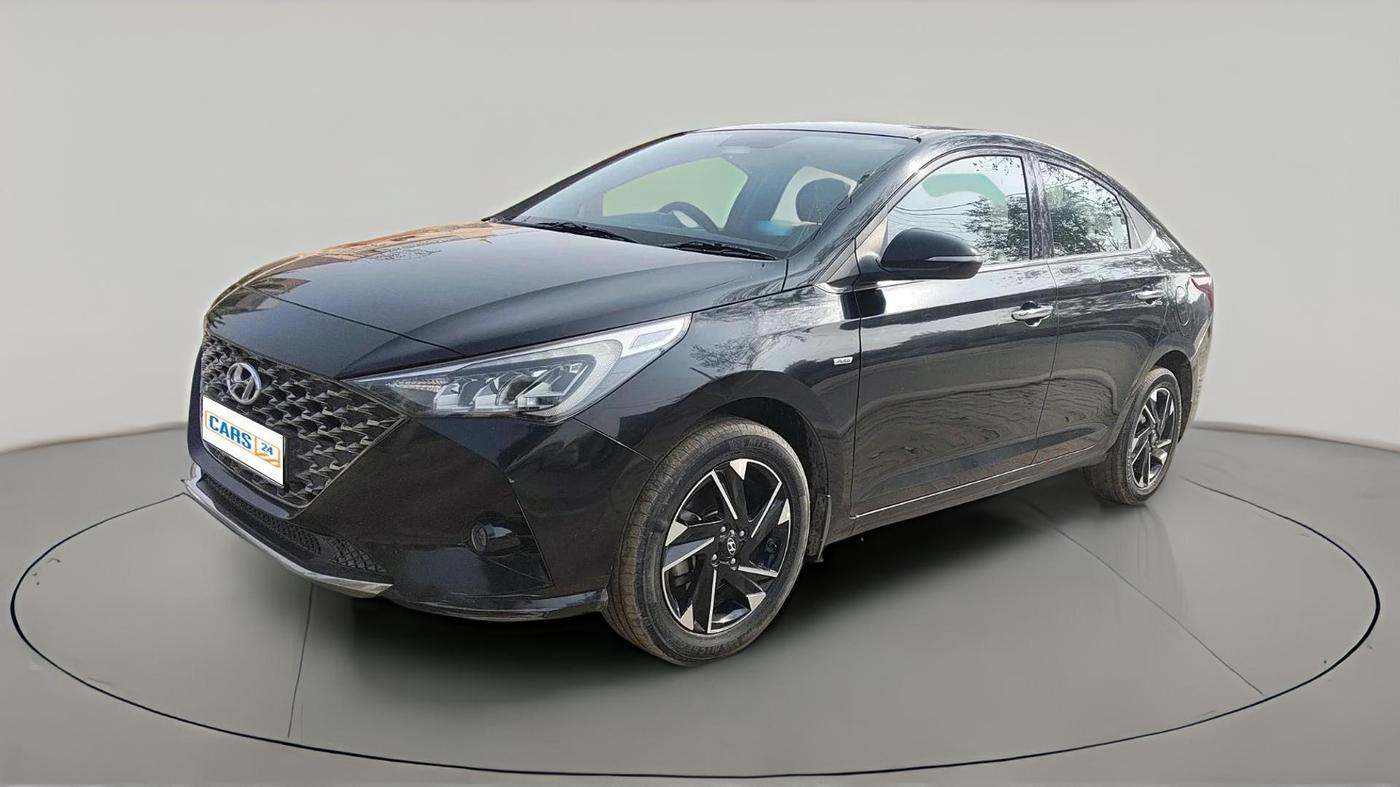 2021 Hyundai Verna SX (O) 1.5 CRDI AT, Diesel, Automatic, 1,24,740 km, exterior