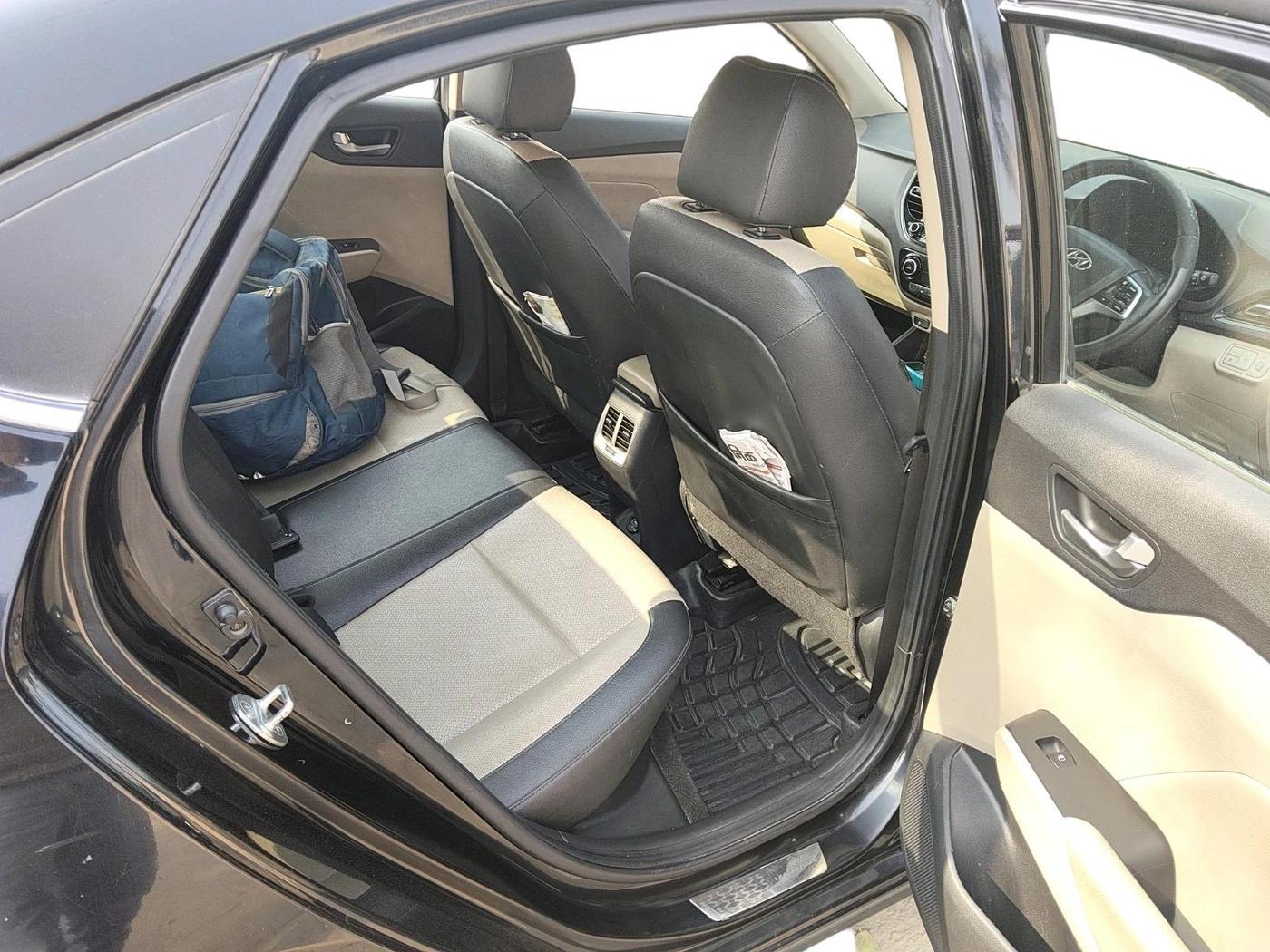 2021 Hyundai Verna SX (O) 1.5 CRDI AT, Diesel, Automatic, 1,24,740 km, interior