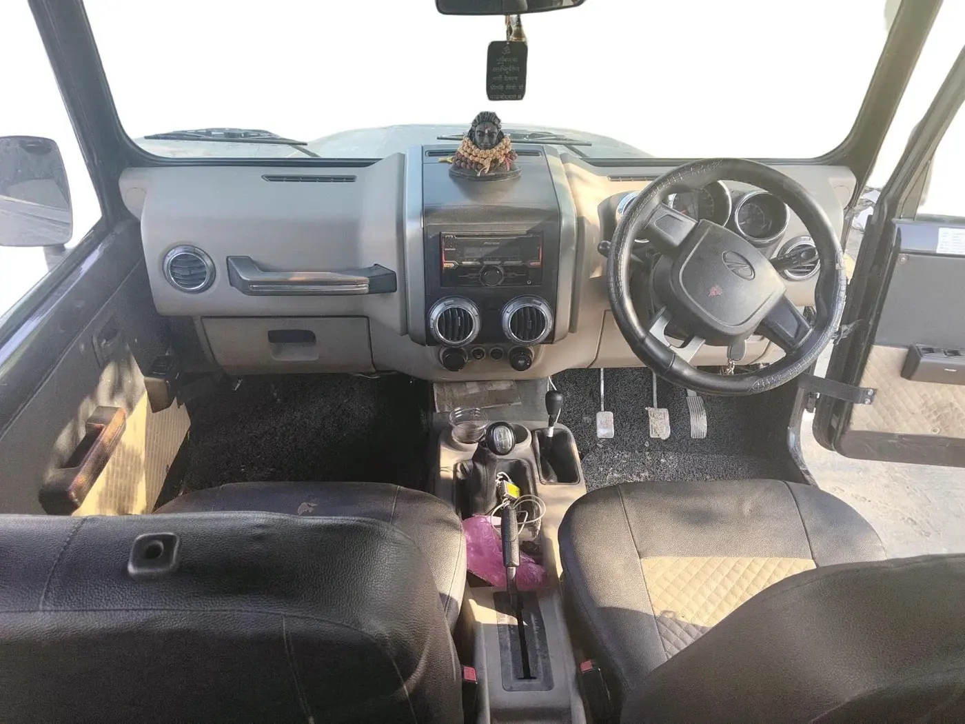 2016 Mahindra Thar CRDE 4X4 AC, Diesel, Manual, 93,995 km, interior