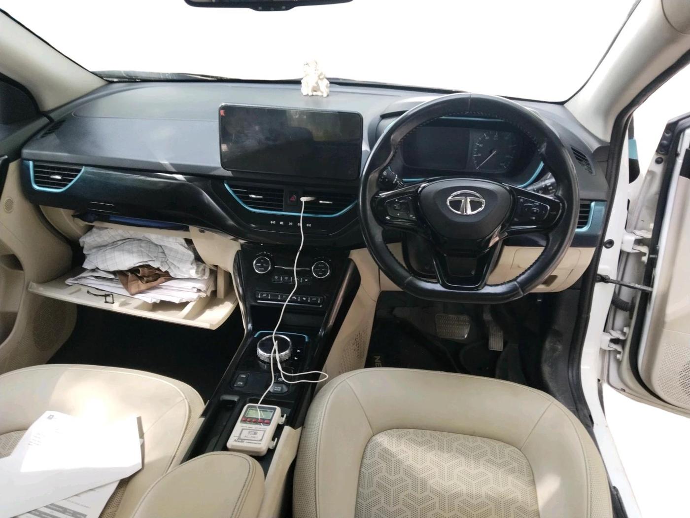 2023 Tata NEXON EV XZ PLUS LUX, Electric, Automatic, 59,698 km, interior