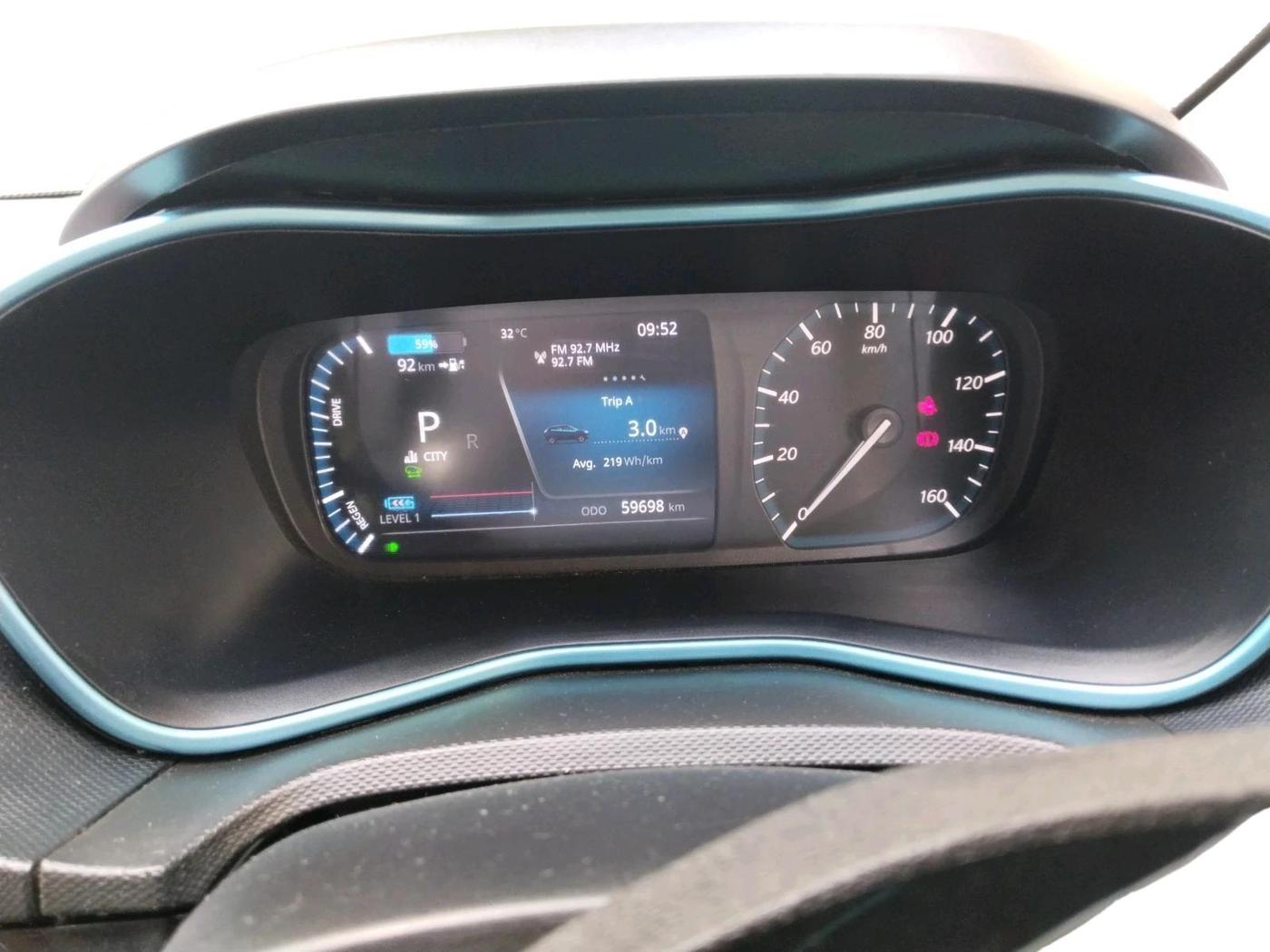 2023 Tata NEXON EV XZ PLUS LUX, Electric, Automatic, 59,698 km, interior