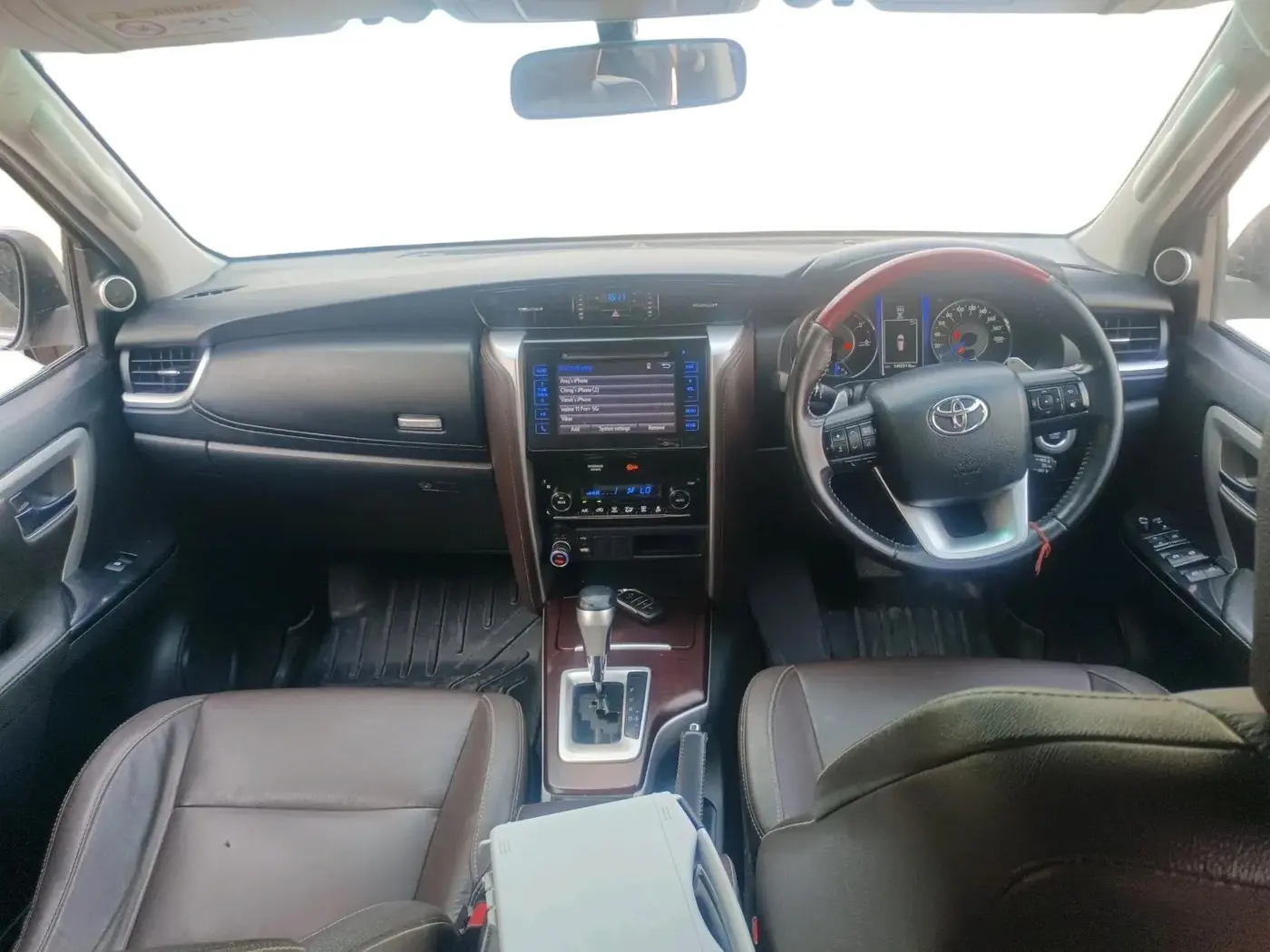 2018 Toyota Fortuner 2.8 4X2 AT, Diesel, Automatic, 1,40,014 km, interior