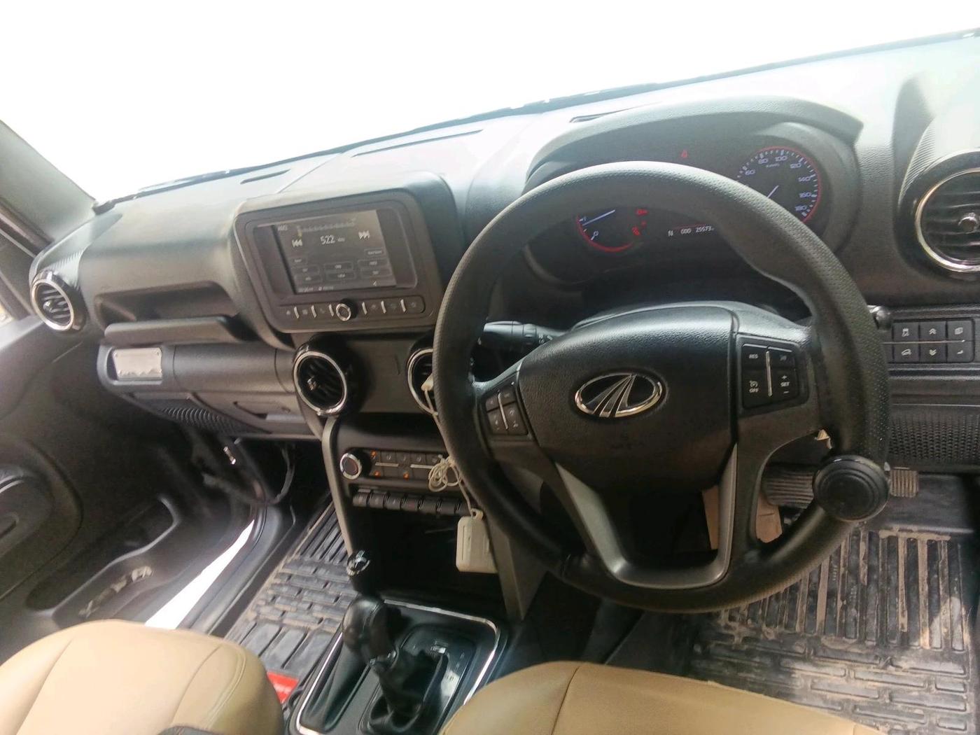 2022 Mahindra Thar LX PETROL HT 4WD AT, Petrol, Automatic, 25,574 km, interior