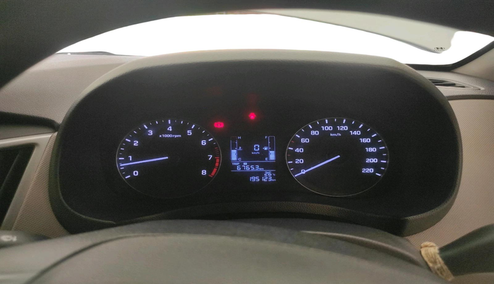 2016 Hyundai Creta E PLUS 1.6 PETROL, Petrol, Manual, 1,95,123 km, interior