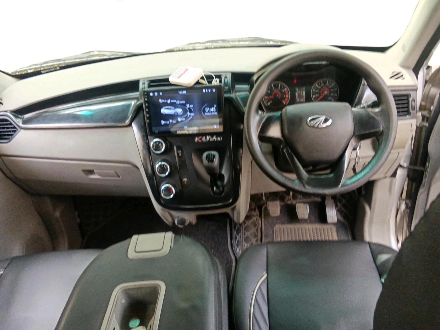 2016 Mahindra Kuv100 K4 6 STR, Petrol, Manual, 1,21,457 km, interior