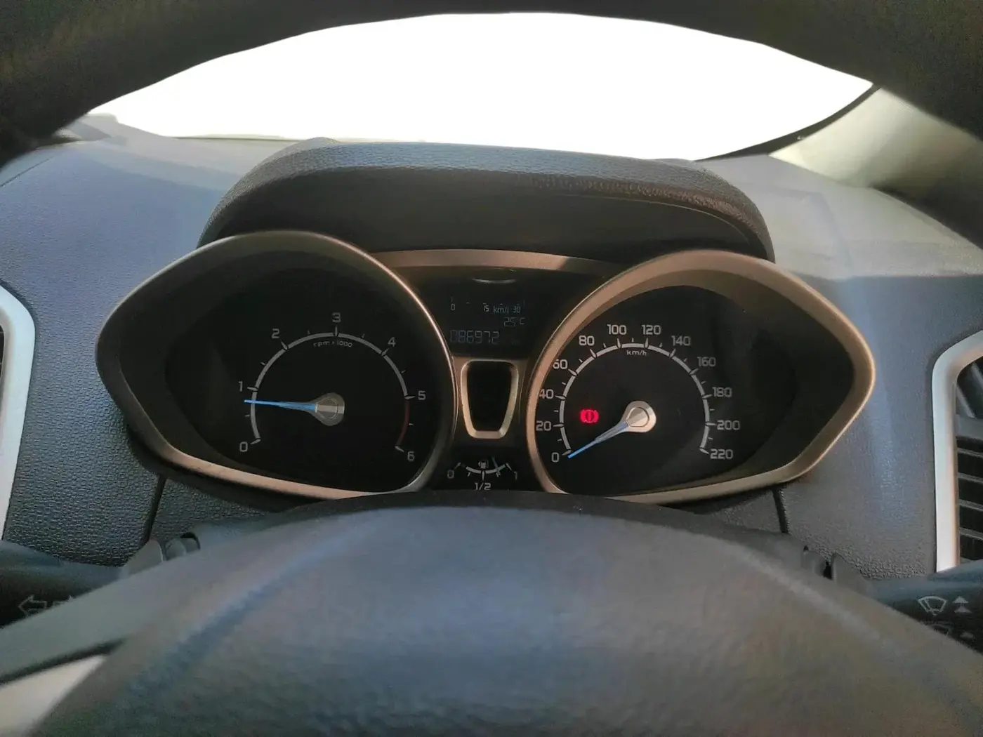 2014 Ford Ecosport TITANIUM 1.5L DIESEL, Diesel, Manual, 86,972 km, interior