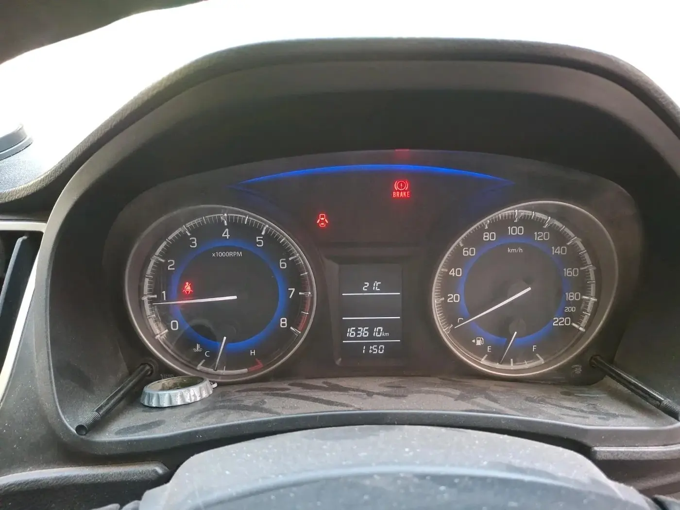 2016 Maruti Baleno DELTA PETROL 1.2, Petrol, Manual, 1,63,610 km, interior