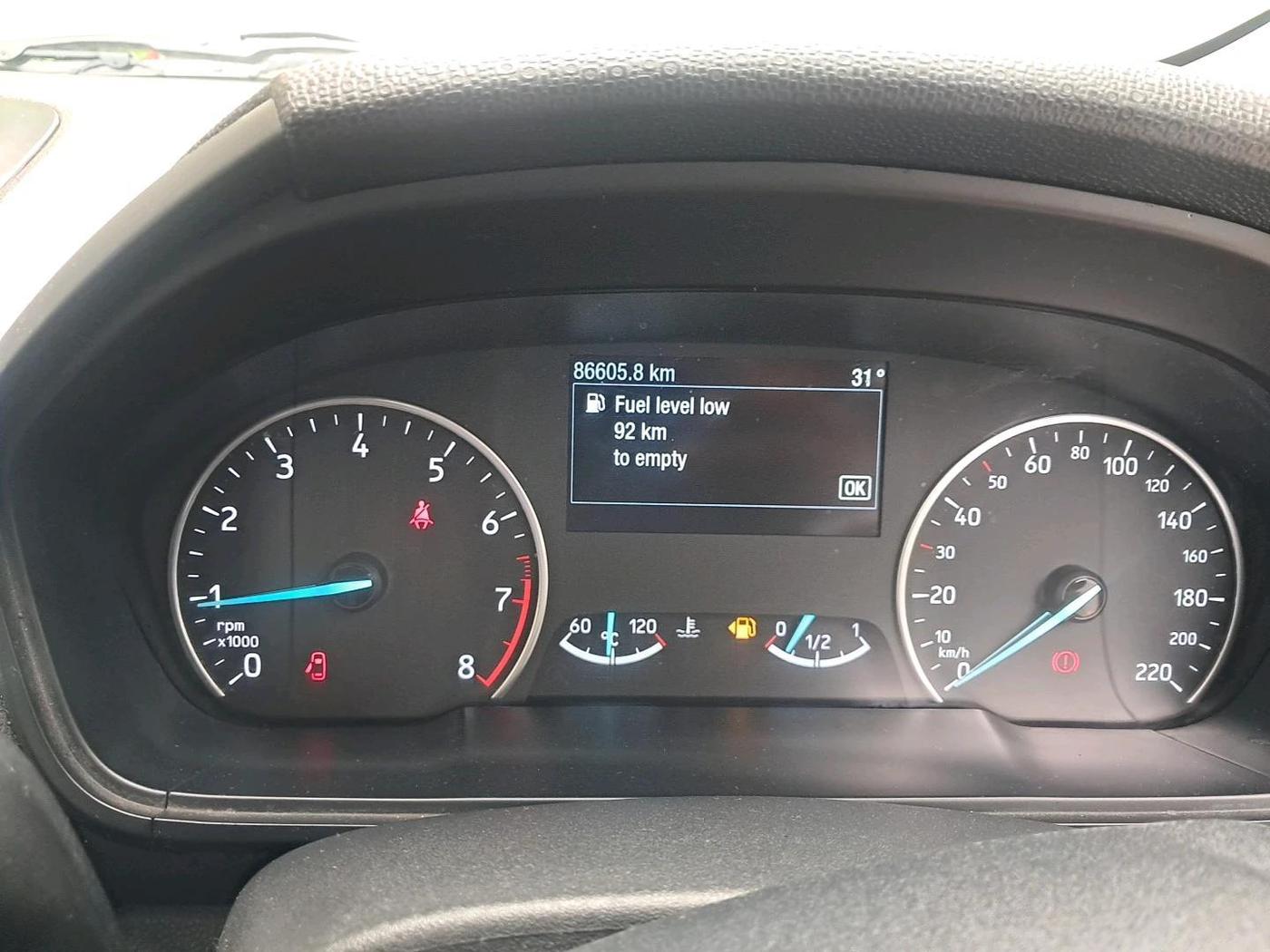 2019 Ford Ecosport TITANIUM 1.0L ECOBOOST SPORTS(SUNROOF), Petrol, Manual, 86,605 km, interior