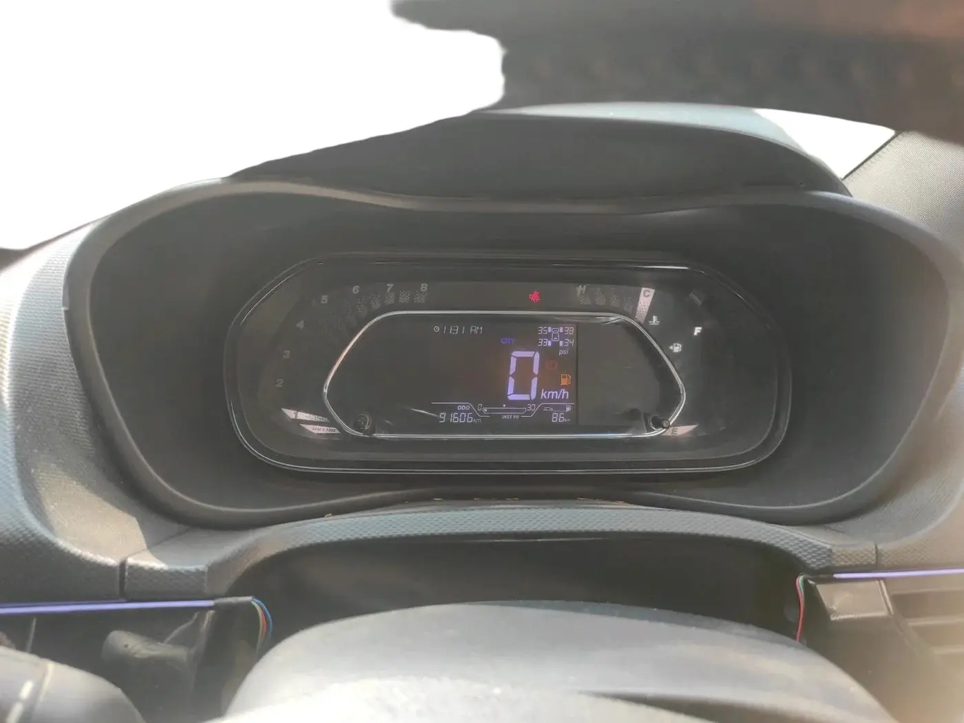 2021 Tata NEXON XZ PLUS (O) DIESEL DARK EDITION, Diesel, Manual, 91,606 km, interior