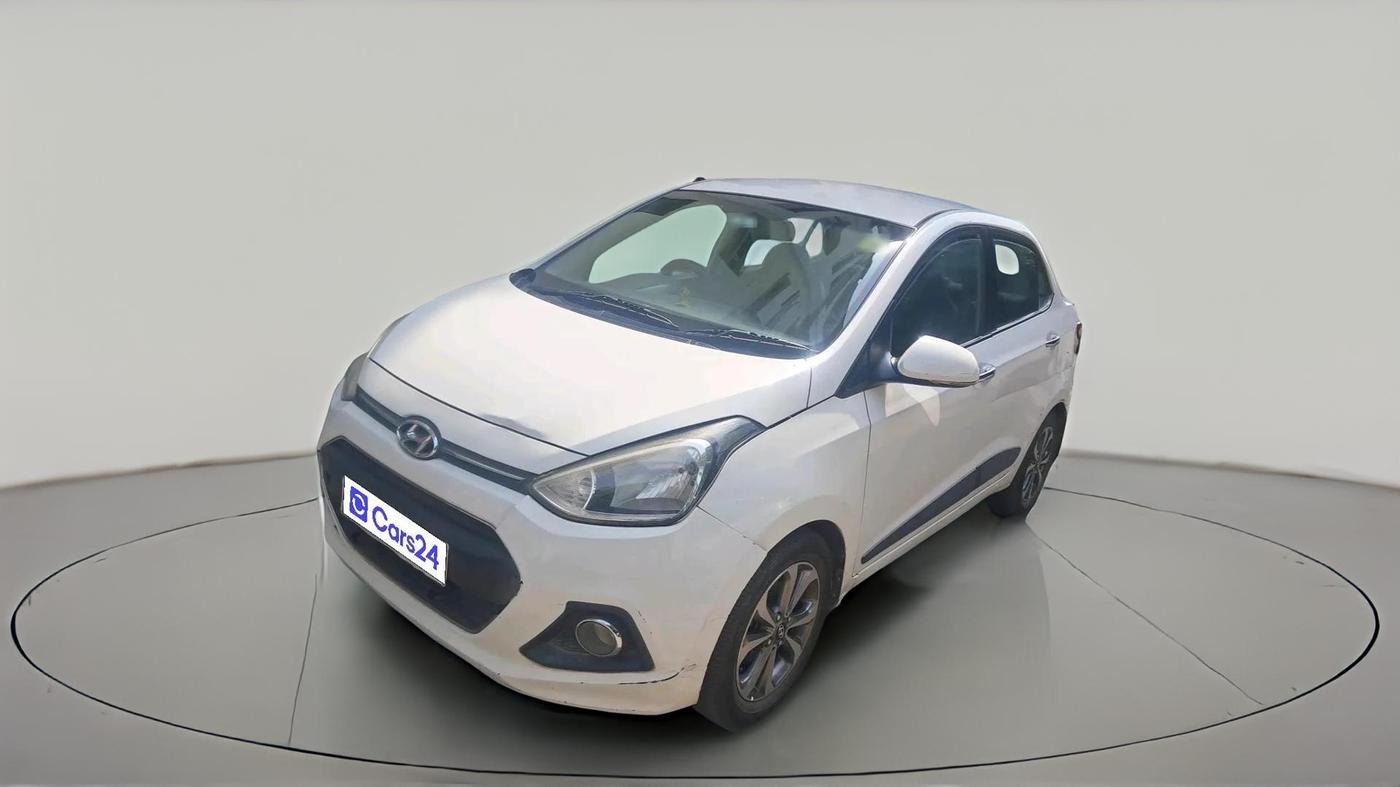 2014 Hyundai Xcent SX 1.2 (O), Petrol, Manual, 2,14,648 km, exterior