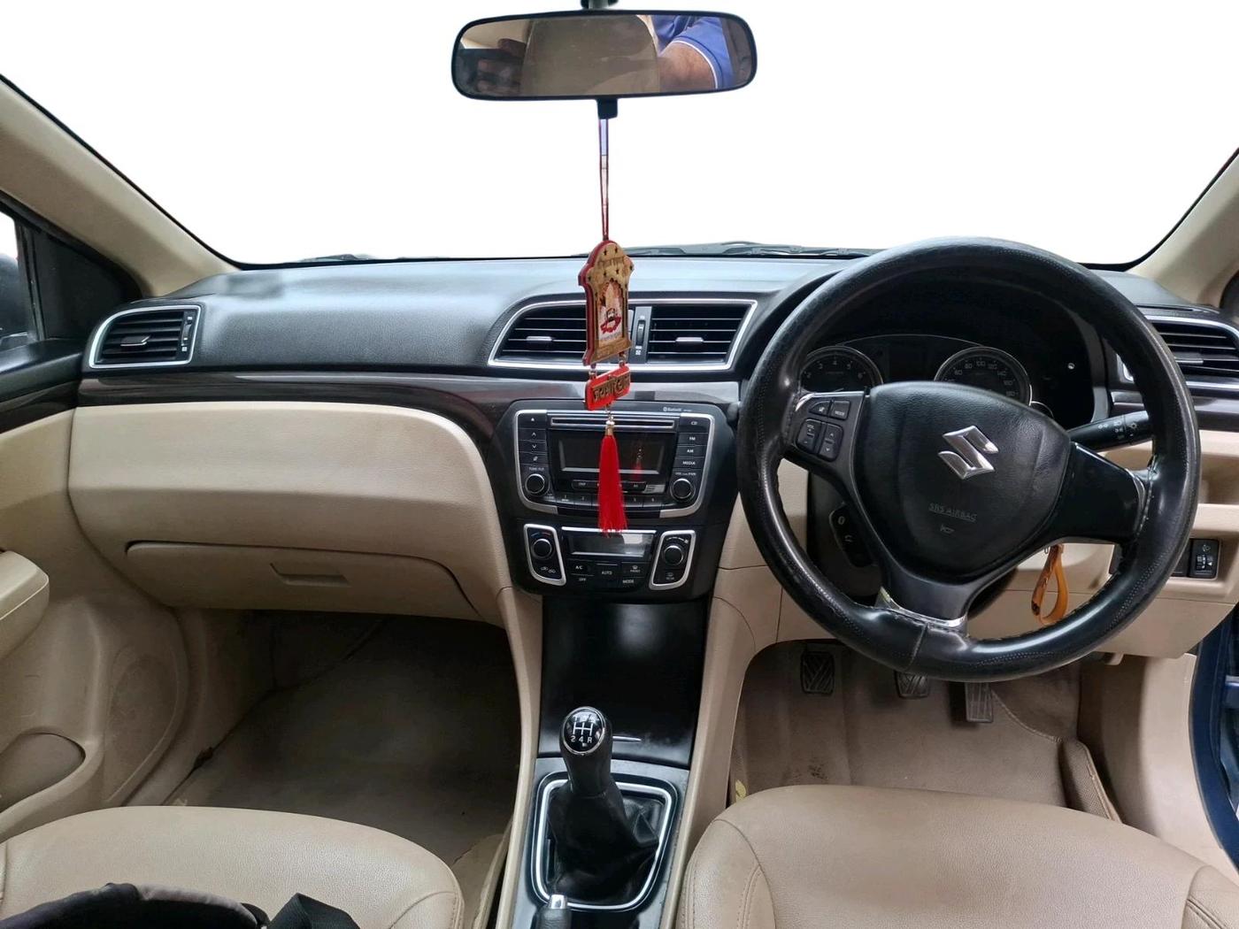 2018 Maruti Ciaz DELTA 1.4 MT PETROL, Petrol, Manual, 87,574 km, interior