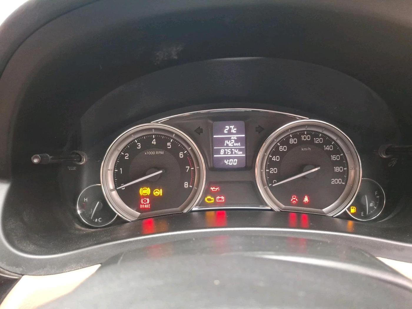 2018 Maruti Ciaz DELTA 1.4 MT PETROL, Petrol, Manual, 87,574 km, interior