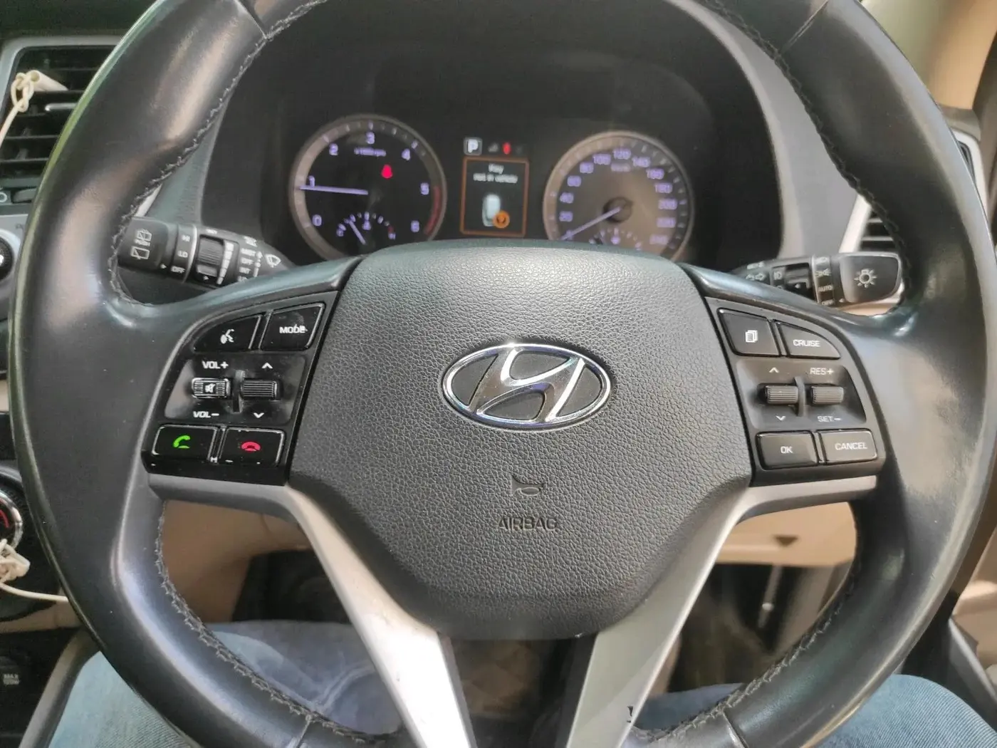 2018 Hyundai Tucson GLS 4WD AT DIESEL, Diesel, Automatic, 1,29,187 km, interior