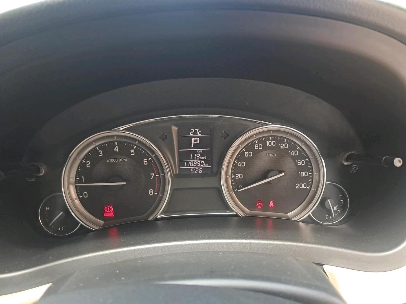 2017 Maruti Ciaz ZETA 1.4  AT PETROL, Petrol, Automatic, 1,18,890 km, interior