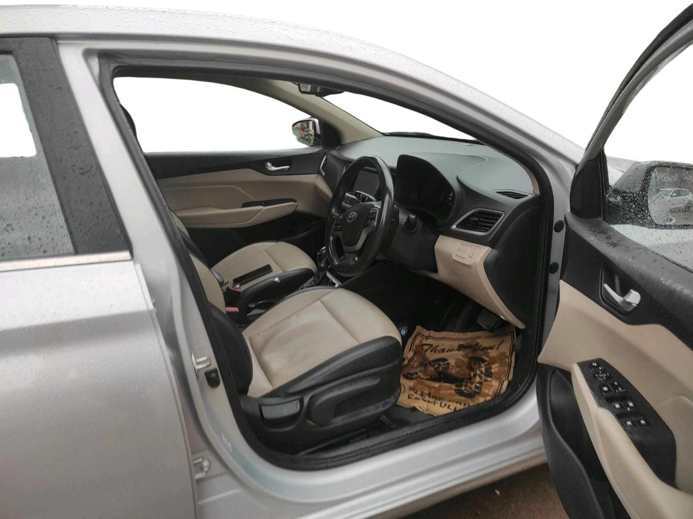 2018 Hyundai Verna 1.6 VTVT SX (O) AT, Petrol, Automatic, 1,21,169 km, interior