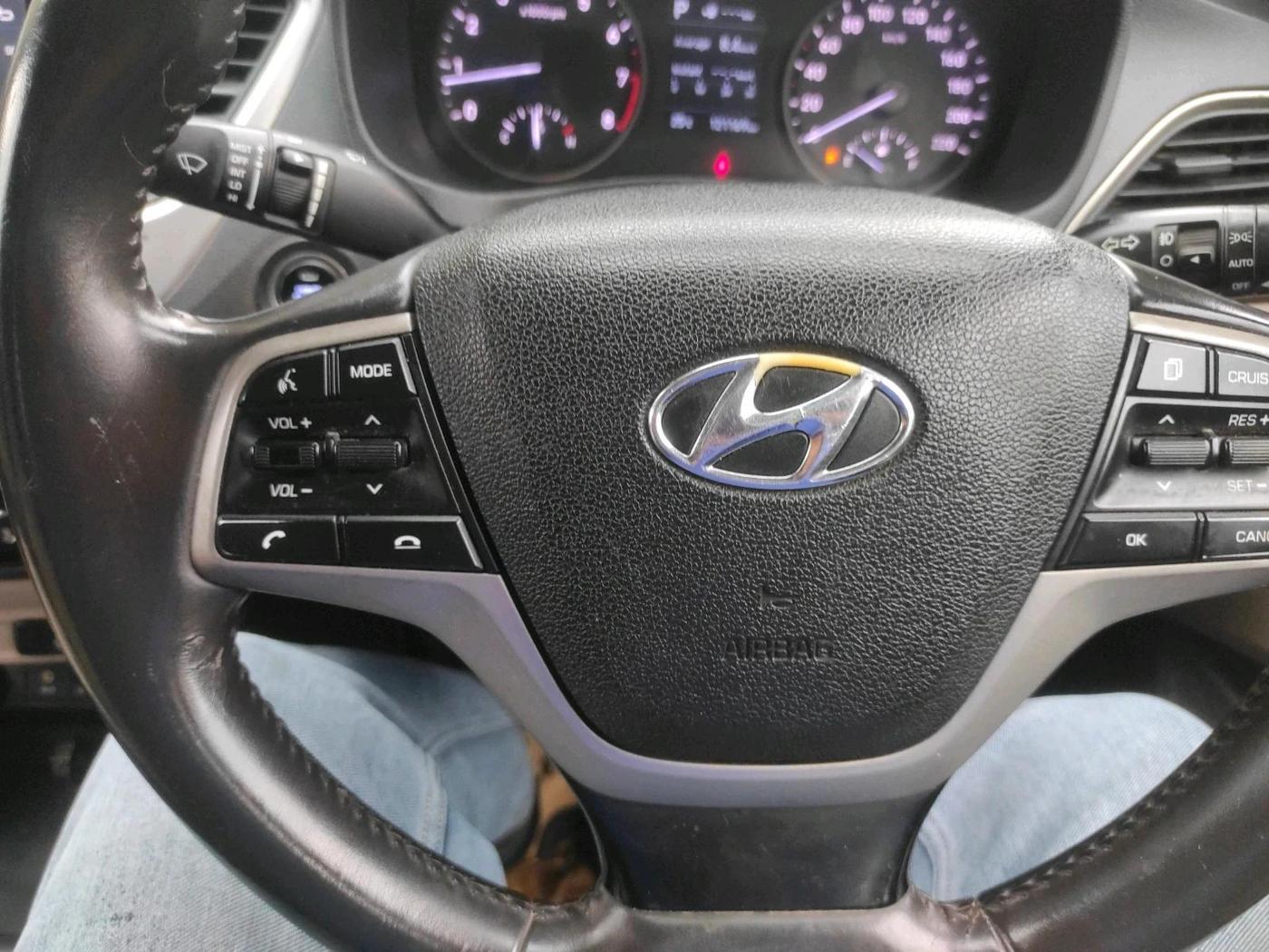 2018 Hyundai Verna 1.6 VTVT SX (O) AT, Petrol, Automatic, 1,21,169 km, interior