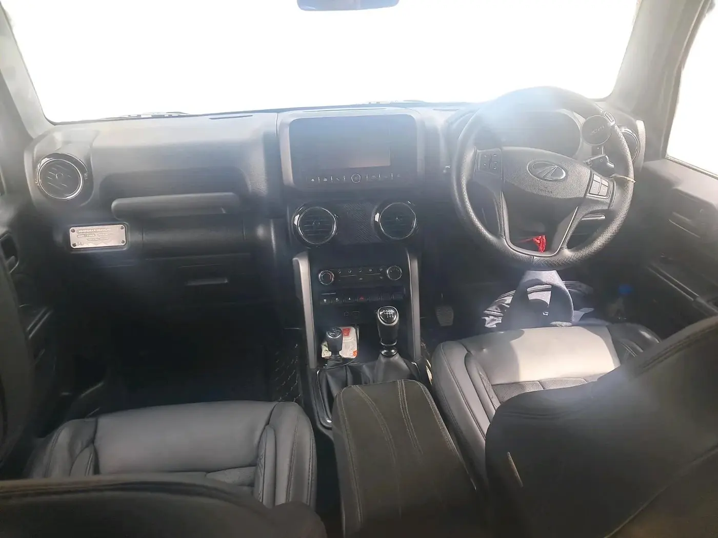 2022 Mahindra Thar LX HARD TOP 4WD MT, Diesel, Manual, 52,000 km, interior