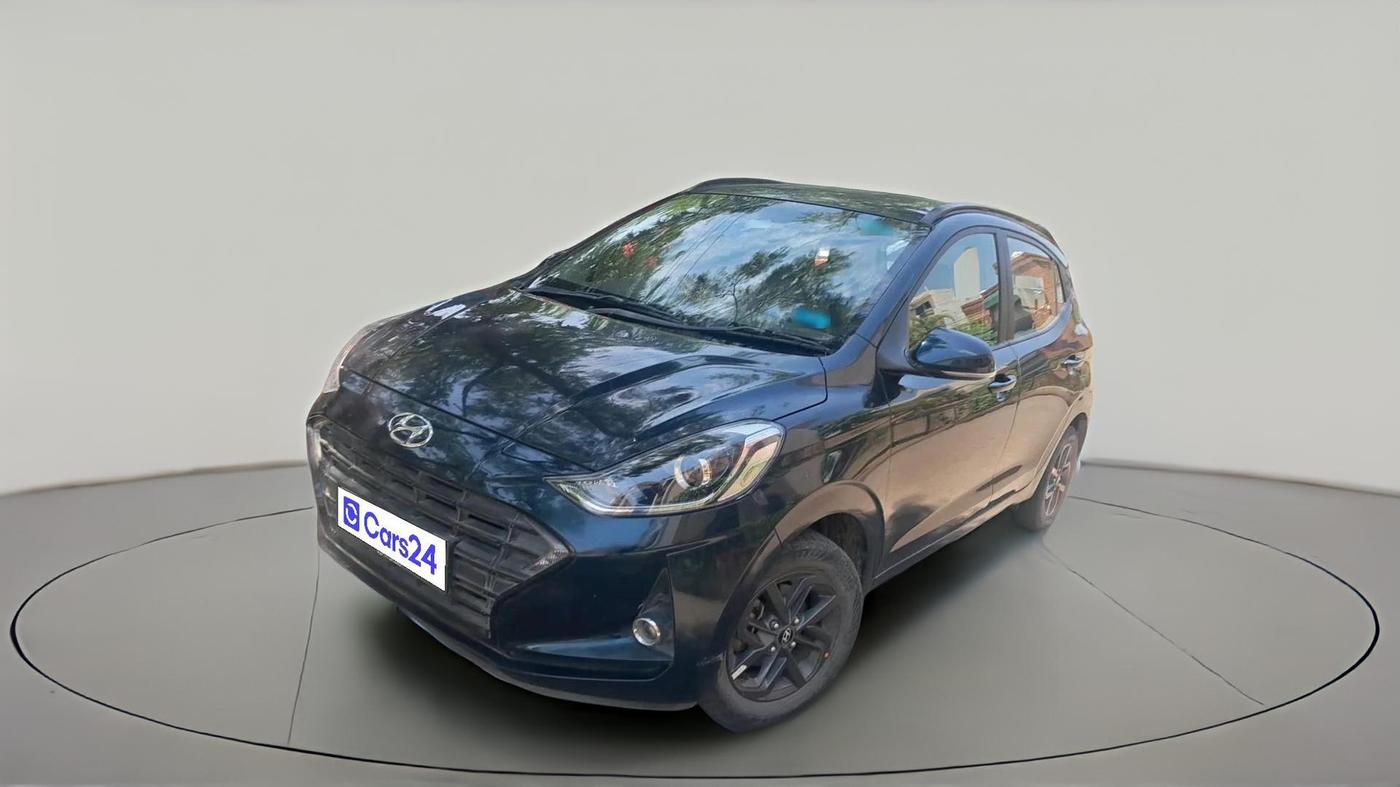 2022 Hyundai GRAND I10 NIOS SPORTZ AMT 1.2 KAPPA VTVT, Petrol, Automatic, 49,181 km, exterior