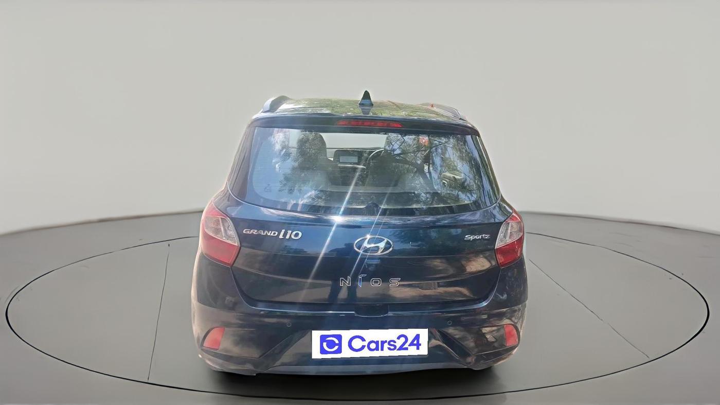 2022 Hyundai GRAND I10 NIOS SPORTZ AMT 1.2 KAPPA VTVT, Petrol, Automatic, 49,181 km, exterior