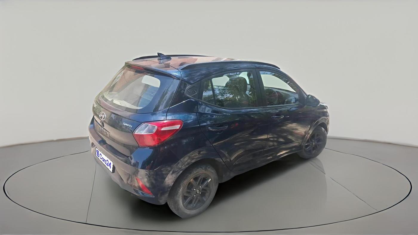 2022 Hyundai GRAND I10 NIOS SPORTZ AMT 1.2 KAPPA VTVT, Petrol, Automatic, 49,181 km, exterior