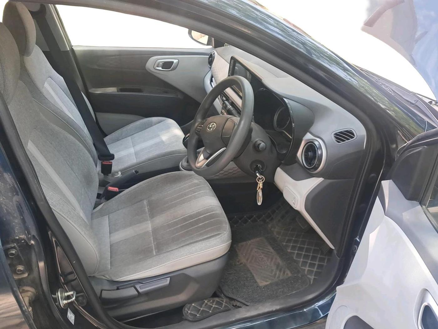 2022 Hyundai GRAND I10 NIOS SPORTZ AMT 1.2 KAPPA VTVT, Petrol, Automatic, 49,181 km, interior