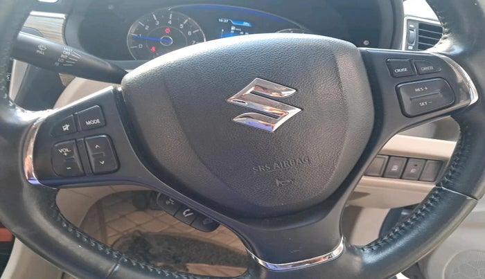 2018 Maruti Ciaz ALPHA 1.5 SHVS PETROL, Petrol, Manual, 76,393 km, interior