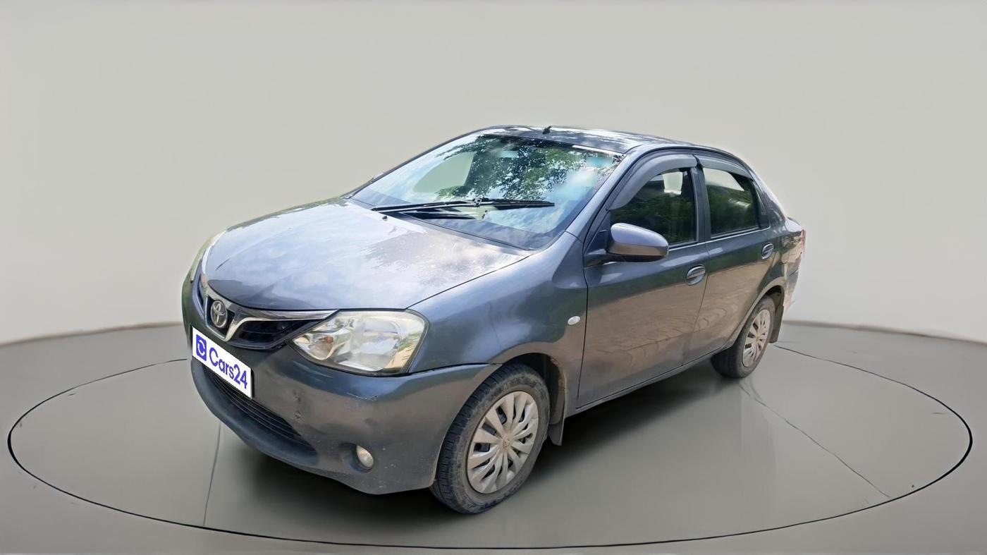 2014 Toyota Etios G, Petrol, Manual, 81,952 km, exterior