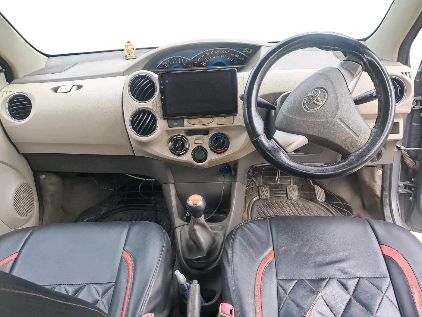 2014 Toyota Etios G, Petrol, Manual, 81,952 km, interior