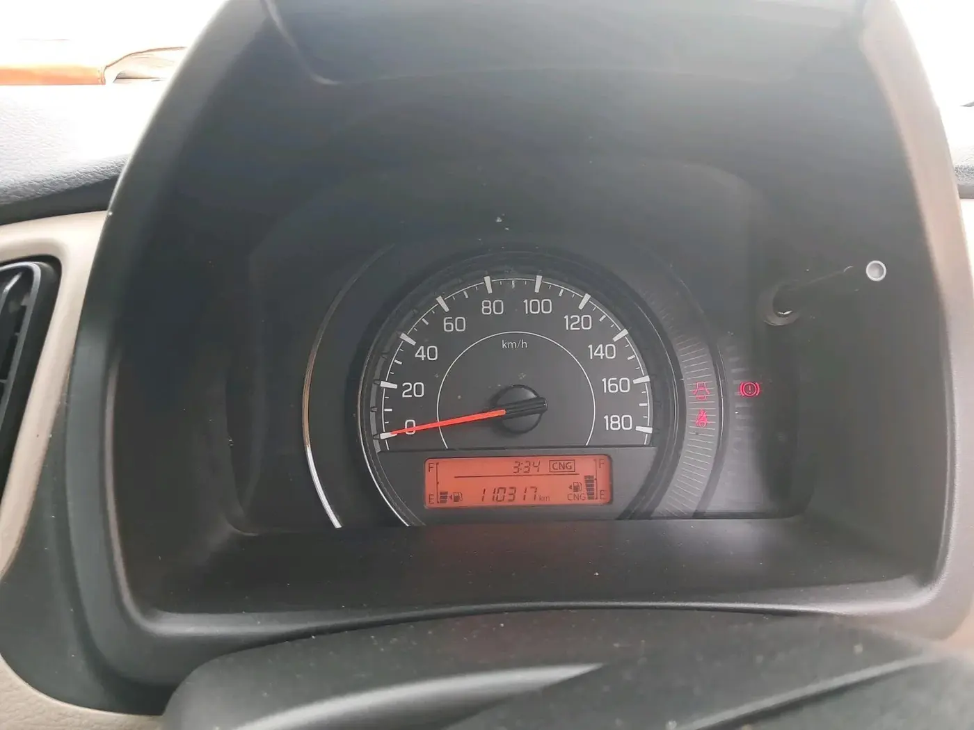 2020 Maruti New Wagon-R LXI CNG 1.0, CNG, Manual, 80,003 km, interior