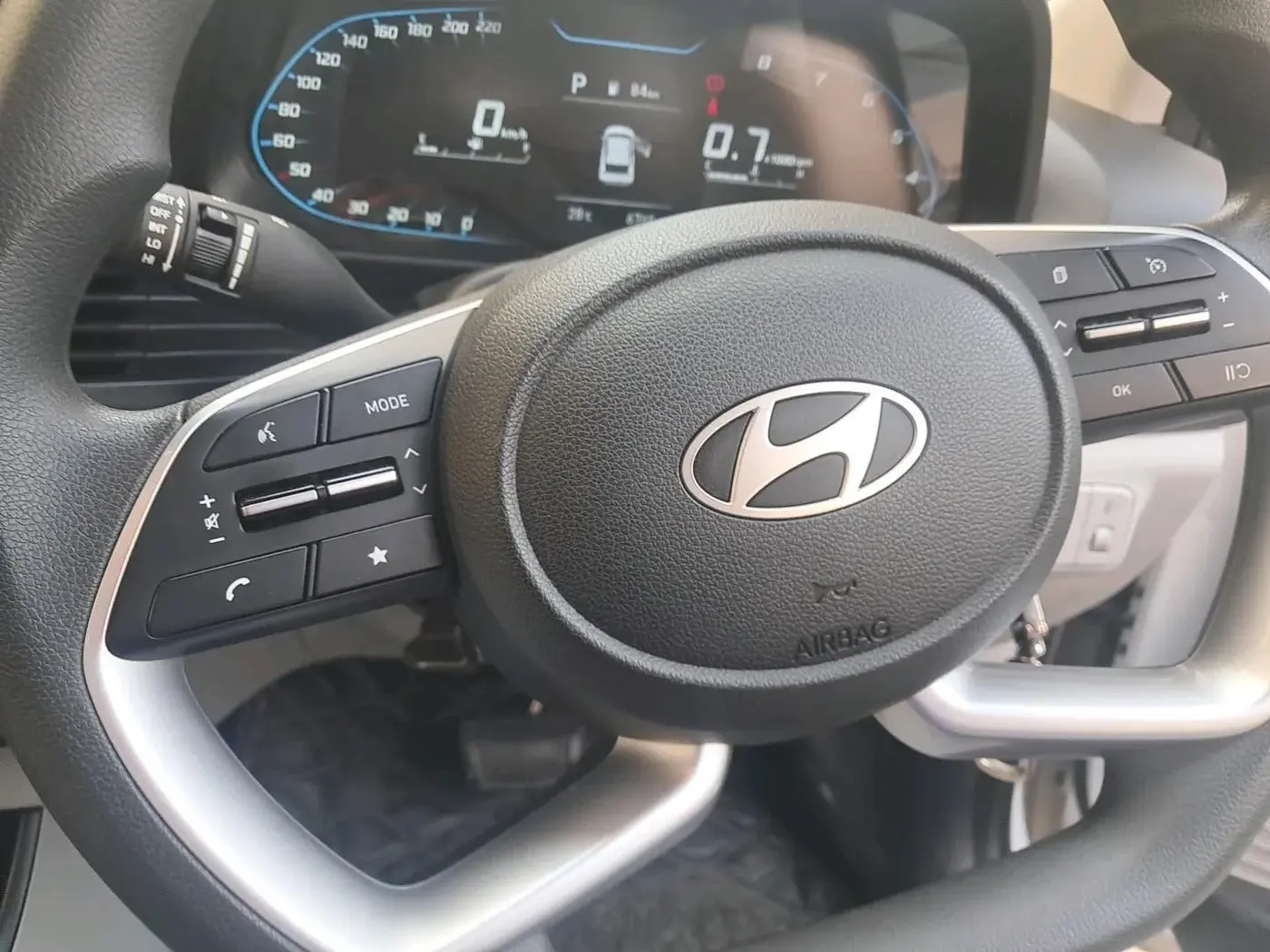 2024 Hyundai NEW I20 SPORTZ 1.2 IVT, Petrol, Automatic, 6,765 km, interior