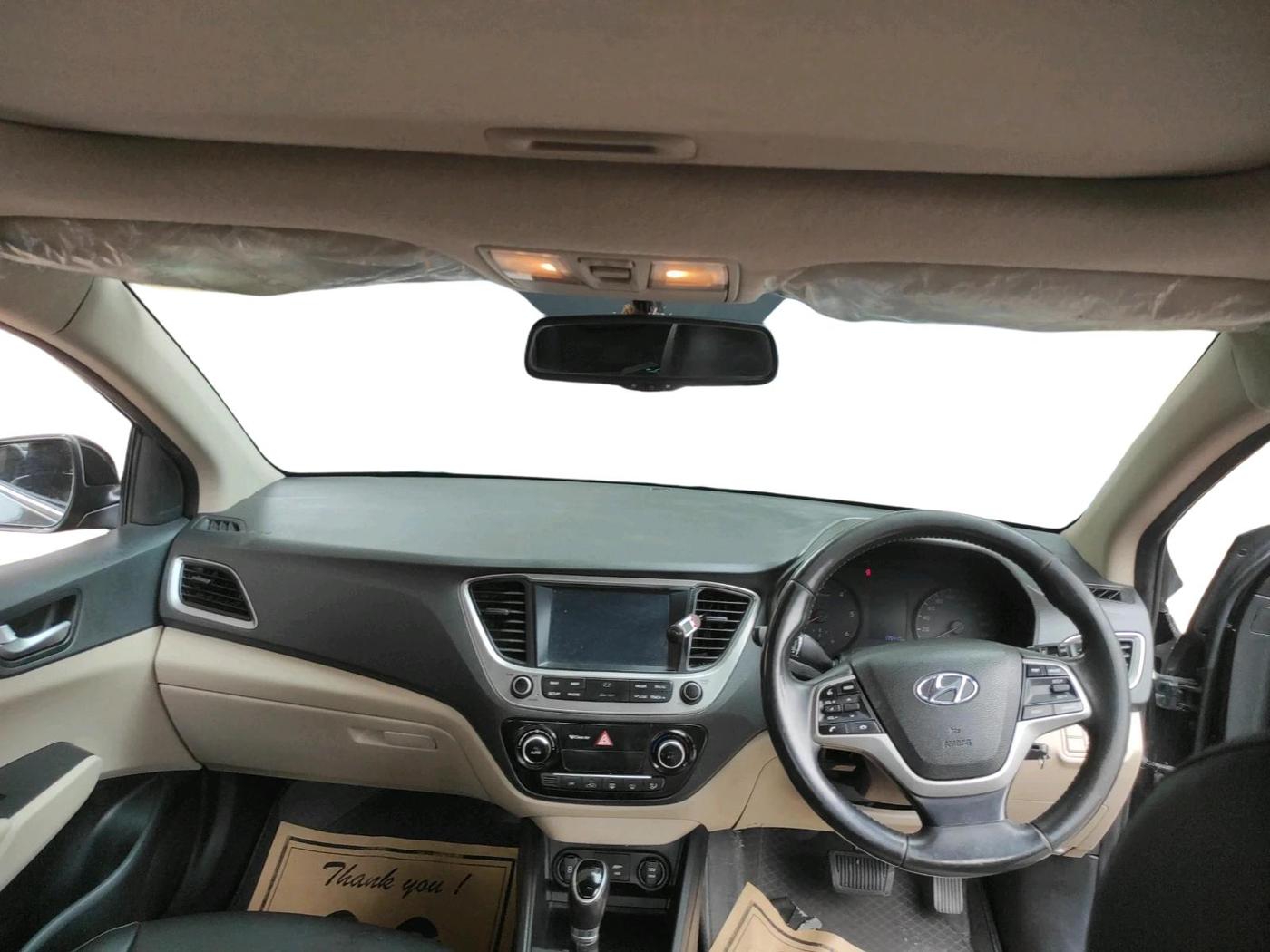 2017 Hyundai Verna 1.6 CRDI SX + AT, Diesel, Automatic, 1,35,417 km, interior