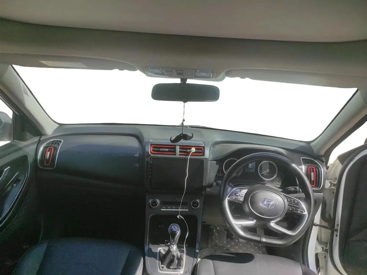 2022 Hyundai Creta S PLUS KNIGHT 1.5 DIESEL, Diesel, Manual, 1,22,000 km, interior
