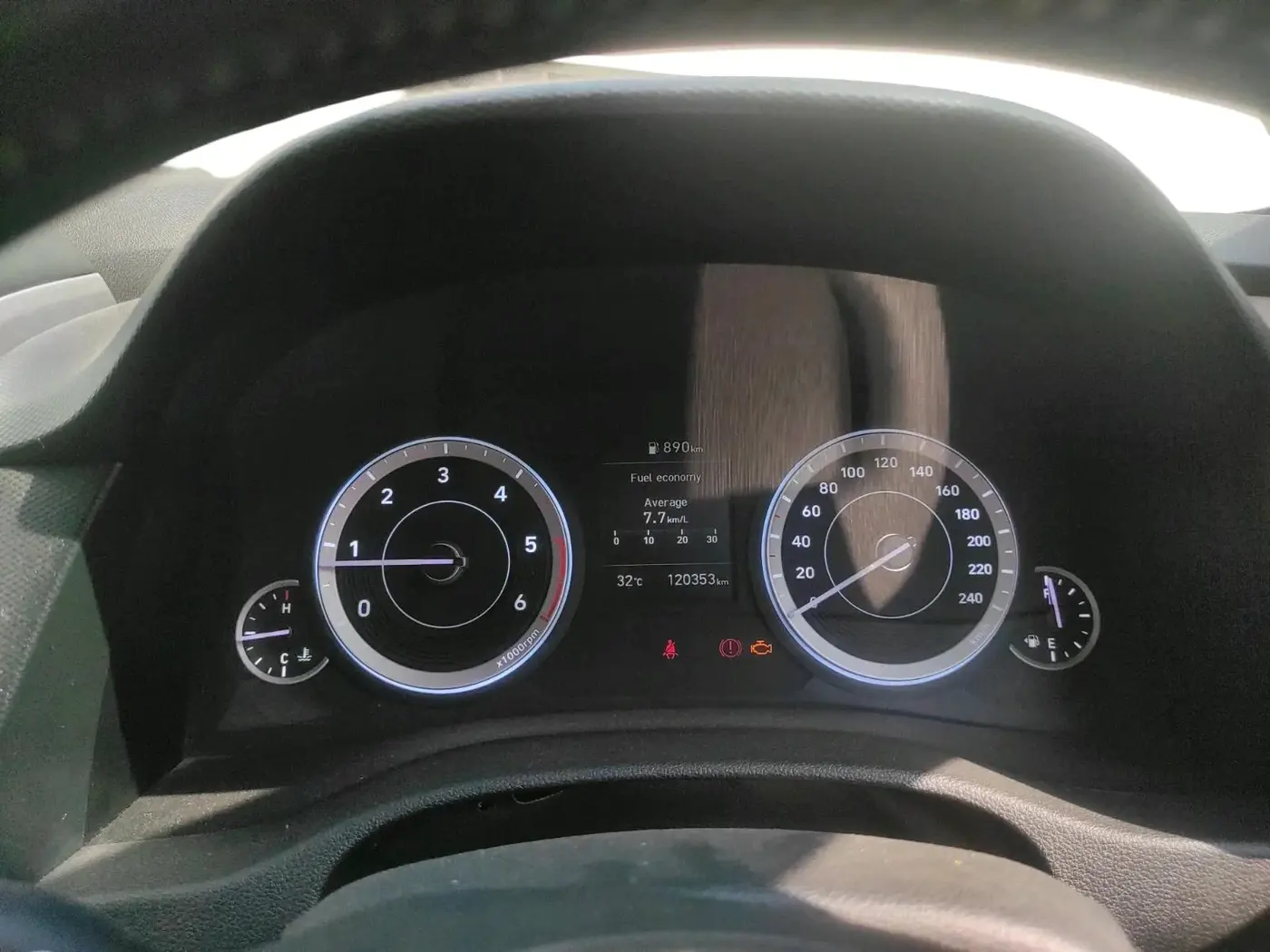 2022 Hyundai Creta S PLUS KNIGHT 1.5 DIESEL, Diesel, Manual, 1,22,000 km, interior