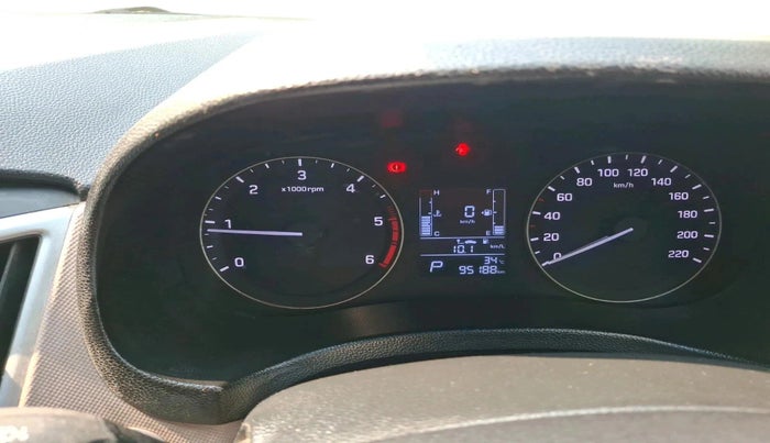2018 Hyundai Creta SX AT 1.6 DIESEL, Diesel, Automatic, 95,188 km, interior