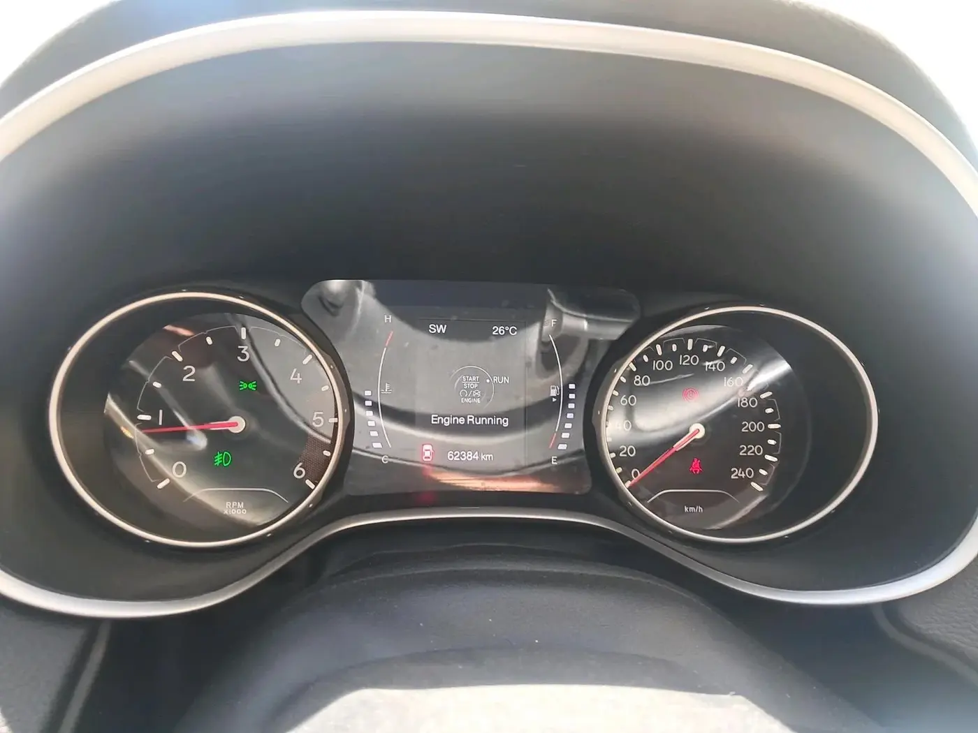 2018 Jeep Compass LIMITED 2.0 DIESEL, Diesel, Manual, 62,384 km, interior