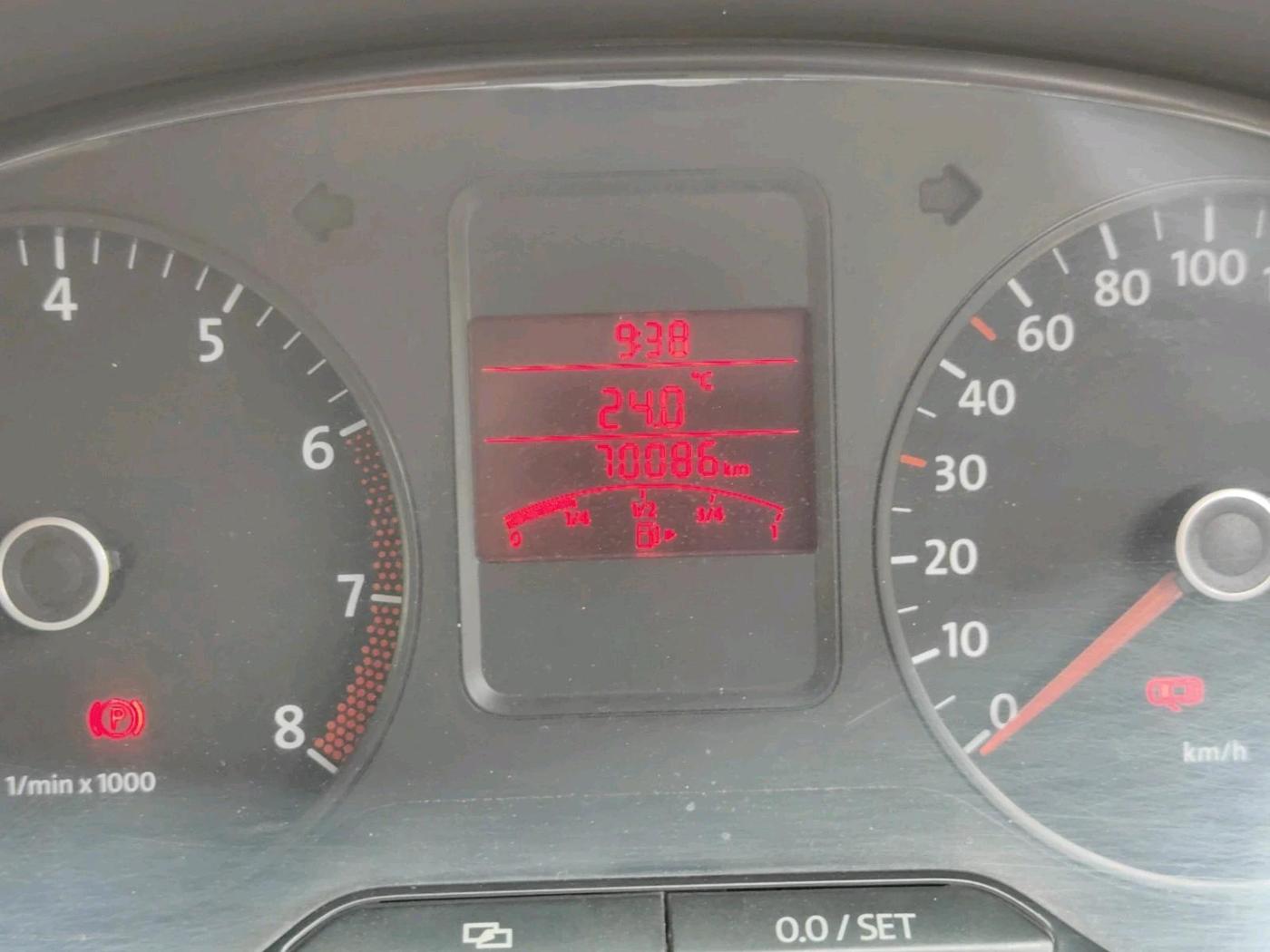 2012 Volkswagen Polo COMFORTLINE 1.2L PETROL, Petrol, Manual, 70,089 km, interior