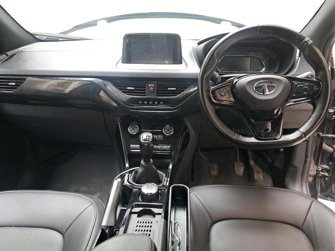 2023 Tata NEXON  XZ Plus LUX Dark Edition, Petrol, Manual, 60,375 km, interior