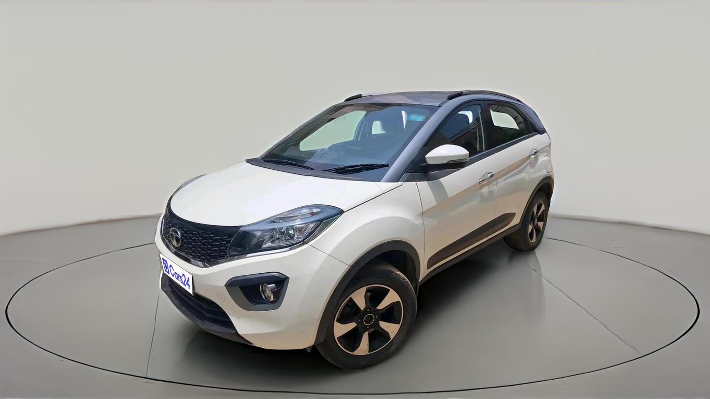 2019 Tata NEXON XZ PLUS PETROL DUAL TONE, Petrol, Manual, 34,484 km, exterior