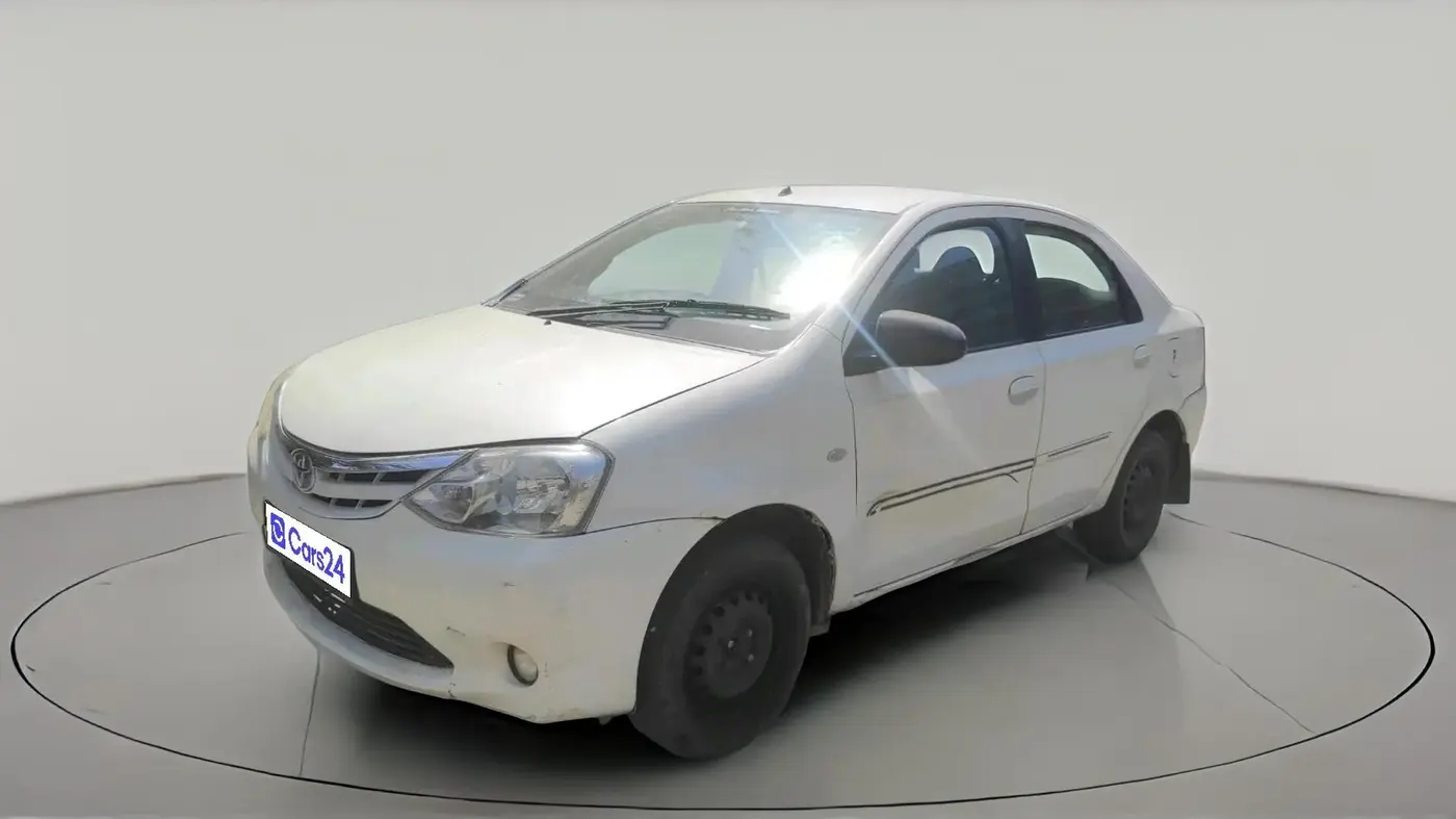2011 Toyota Etios G, Petrol, Manual, 1,37,774 km, exterior