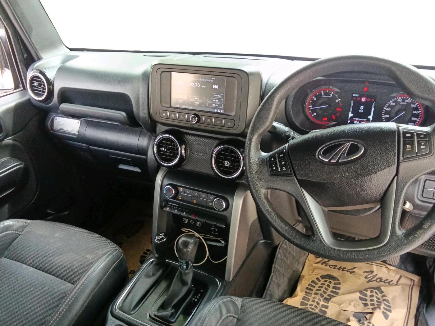 2021 Mahindra Thar LX PETROL HT 4WD AT, Petrol, Automatic, 31,098 km, interior