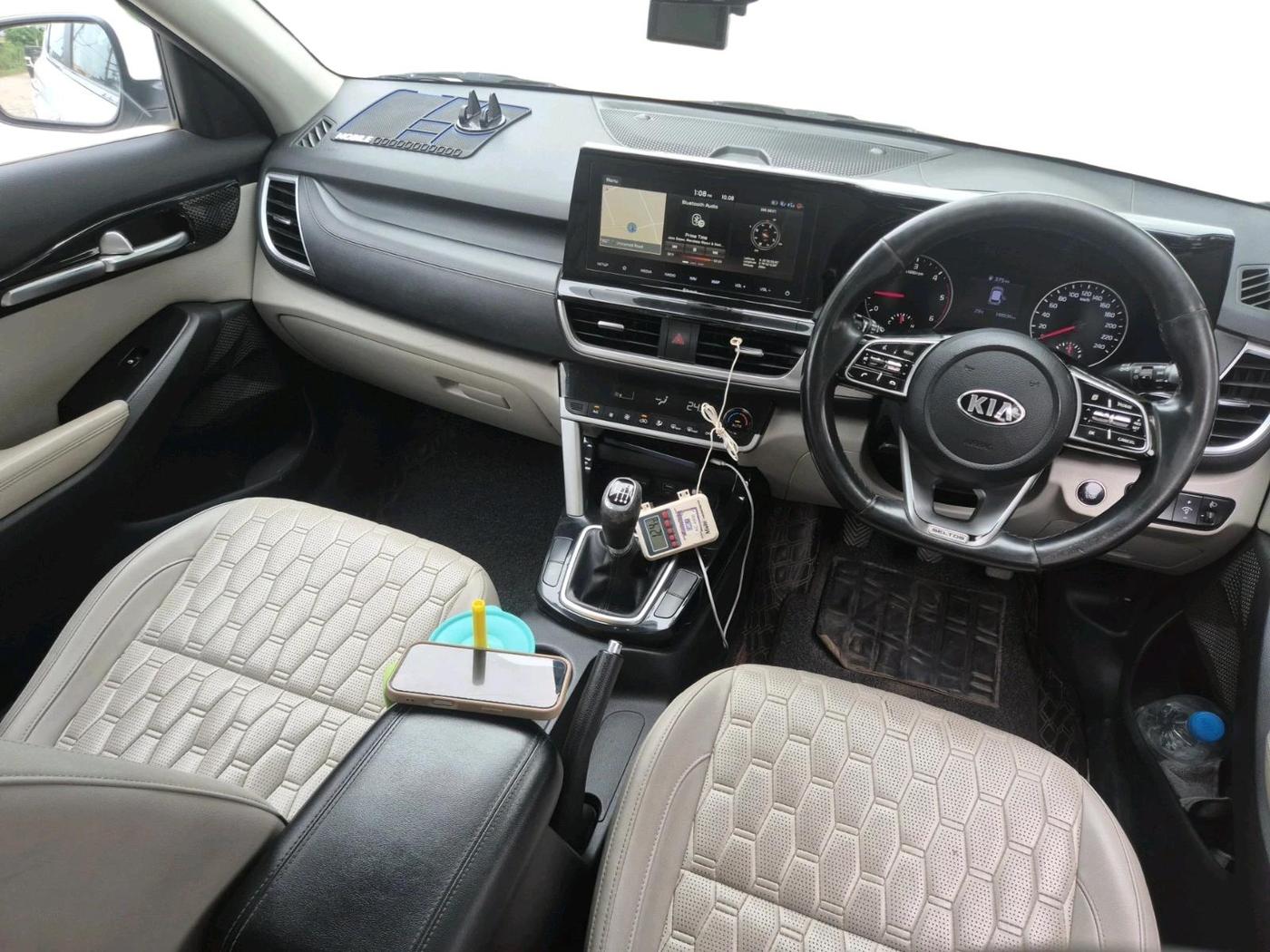 2020 KIA SELTOS HTX 1.5 DIESEL, Diesel, Manual, 1,48,595 km, interior