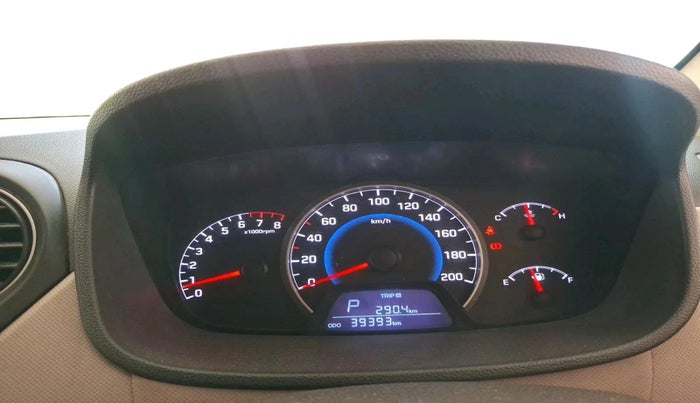 2016 Hyundai Grand i10 MAGNA AT 1.2 KAPPA VTVT, Petrol, Automatic, 39,393 km, interior