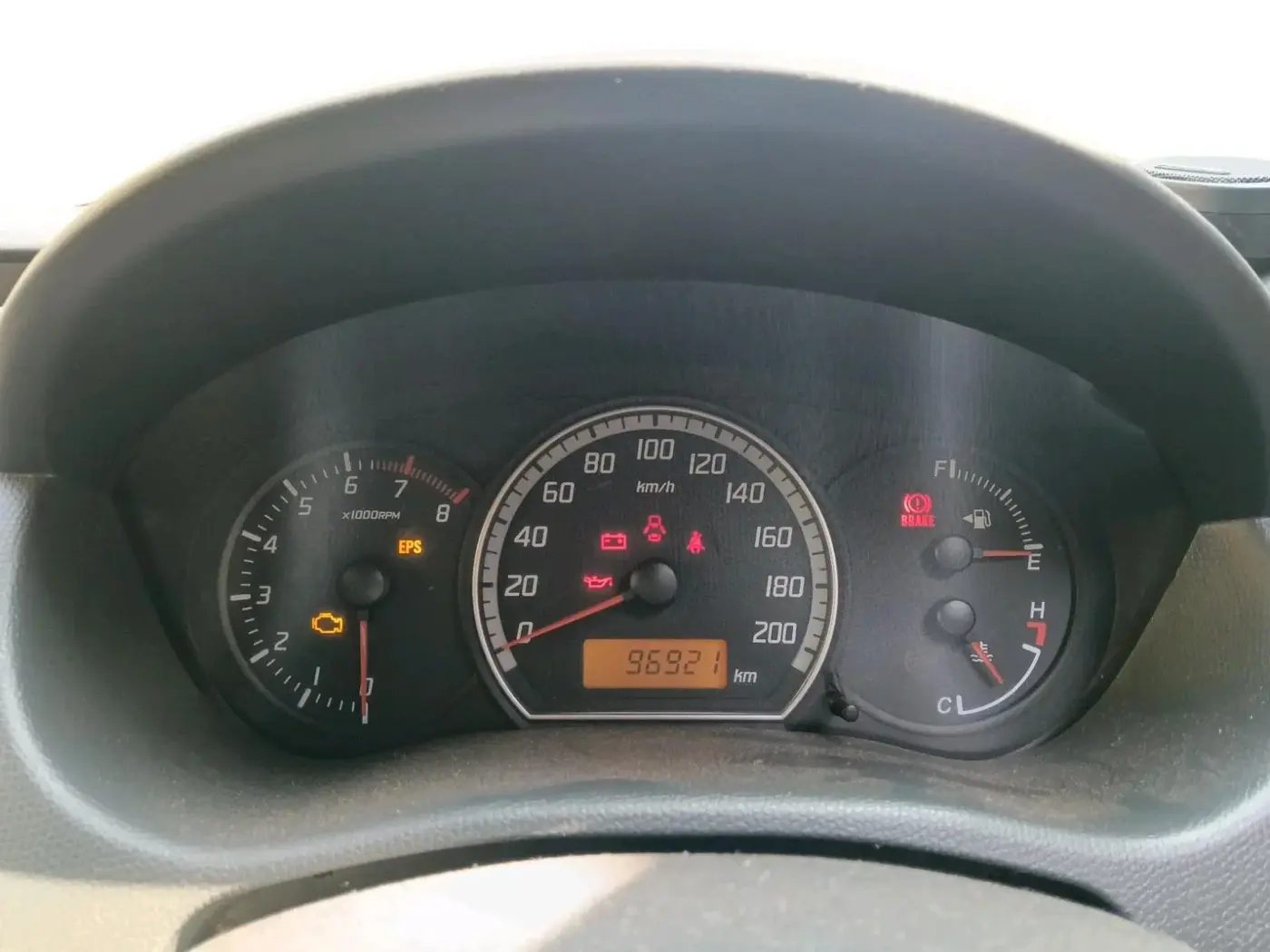 2005 Maruti Swift VXI 1.3, Petrol, Manual, 96,921 km, interior