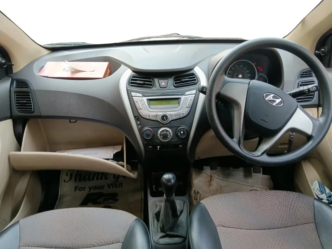 2016 Hyundai Eon MAGNA + AIRBAG, Petrol, Manual, 64,935 km, interior